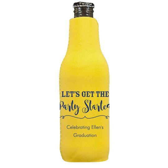 Let's Get the Party Started Bottle Huggers
